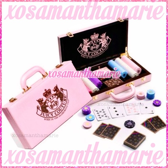 Rare Juicy Couture Poker Set - Picture 14 of 16